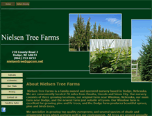 Tablet Screenshot of nielsentreefarms.com